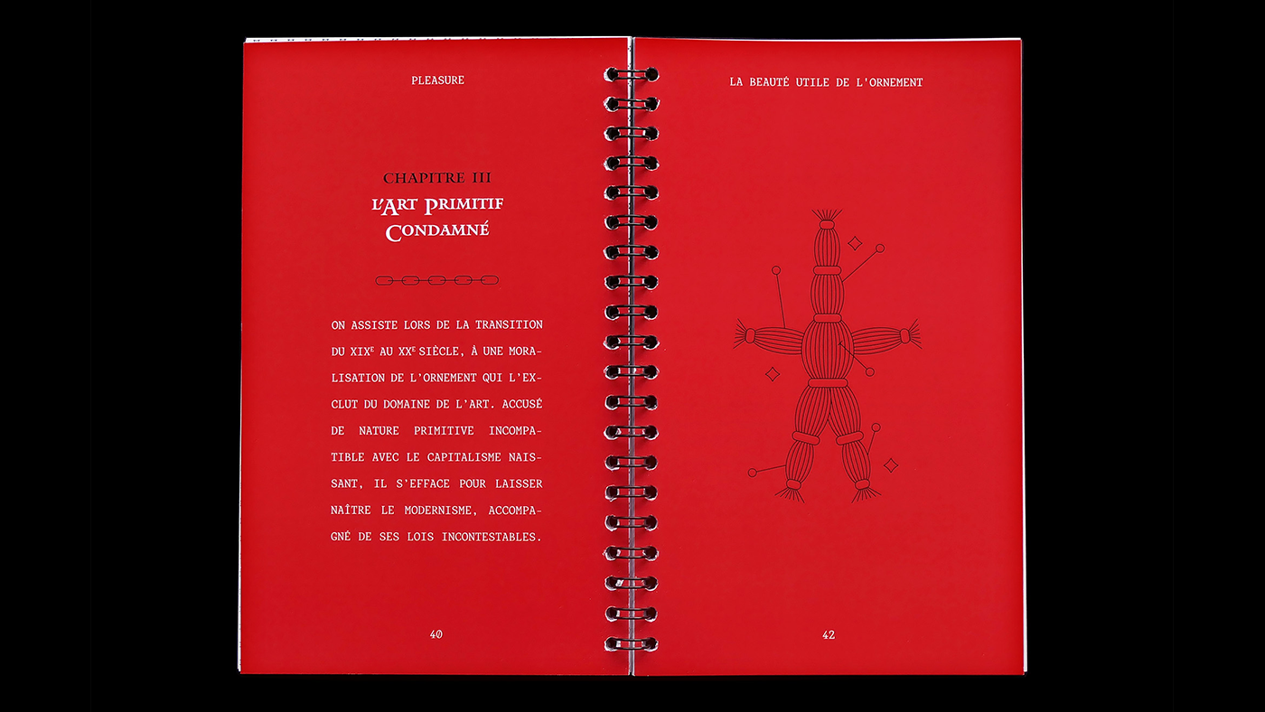 Pages n°40-41 du mémoire Pleasure