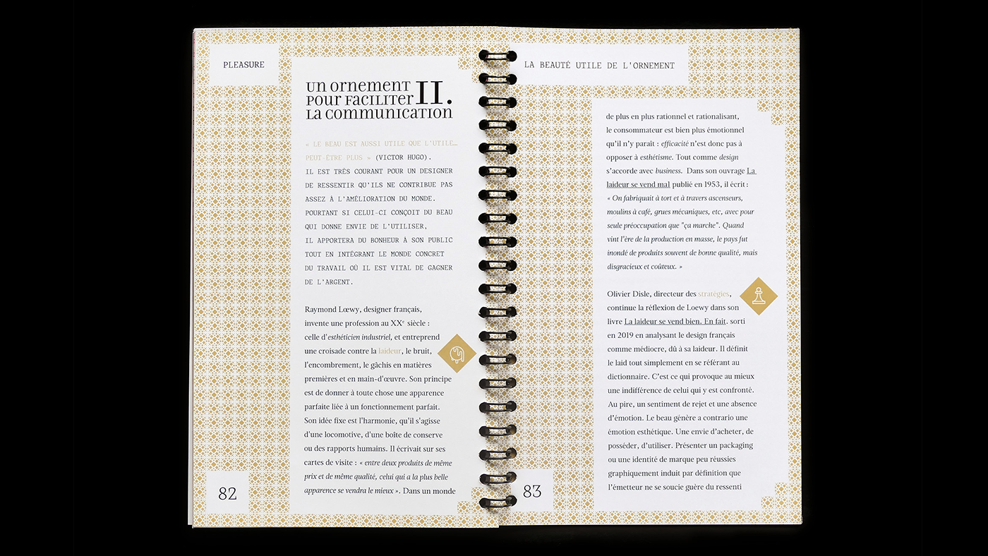 Pages n°82-83 du mémoire Pleasure