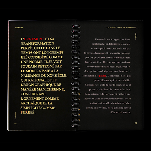 Conclusion Conclusion du mémoire Pleasure