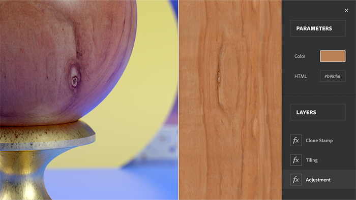 Vue C4D n°1 Recherche C4D n°1 d'Adobe Sampler